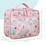 Floral Watercolor Lunch Box