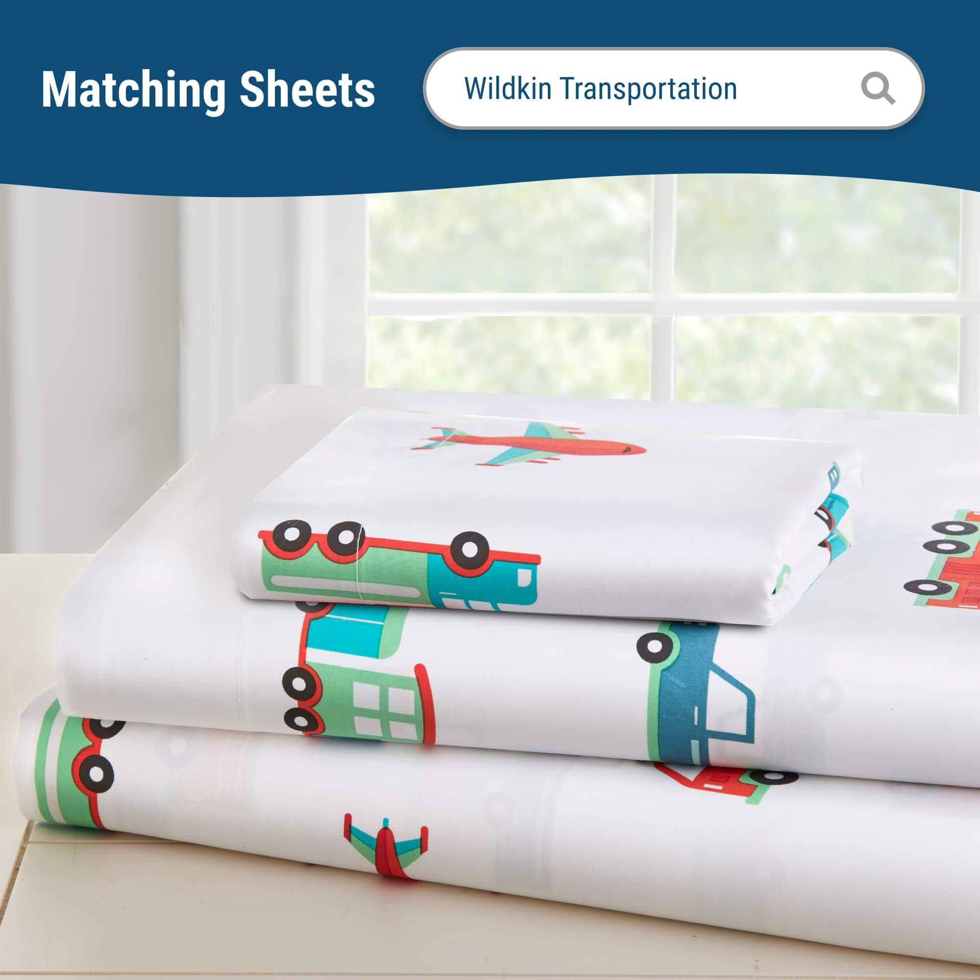 Transportation Toddler Comforter