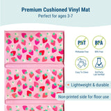 Strawberry Patch Vinyl Rest Mat