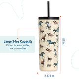 Horse Dreams Tumbler - 24 oz