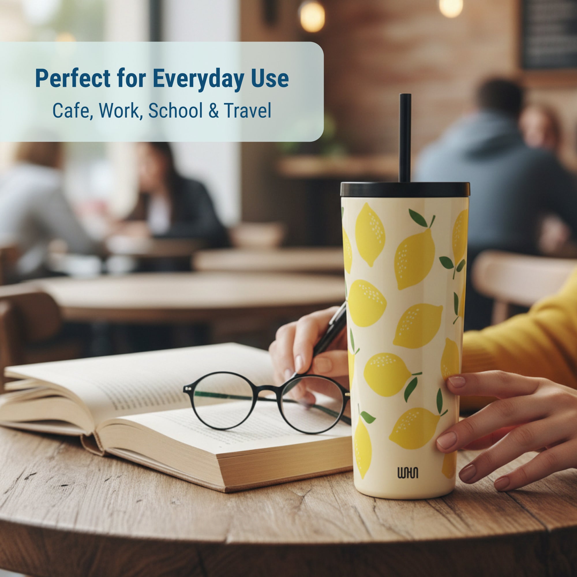 Lemons Tumbler - 24 oz