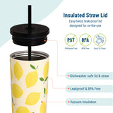 Lemons Tumbler - 24 oz