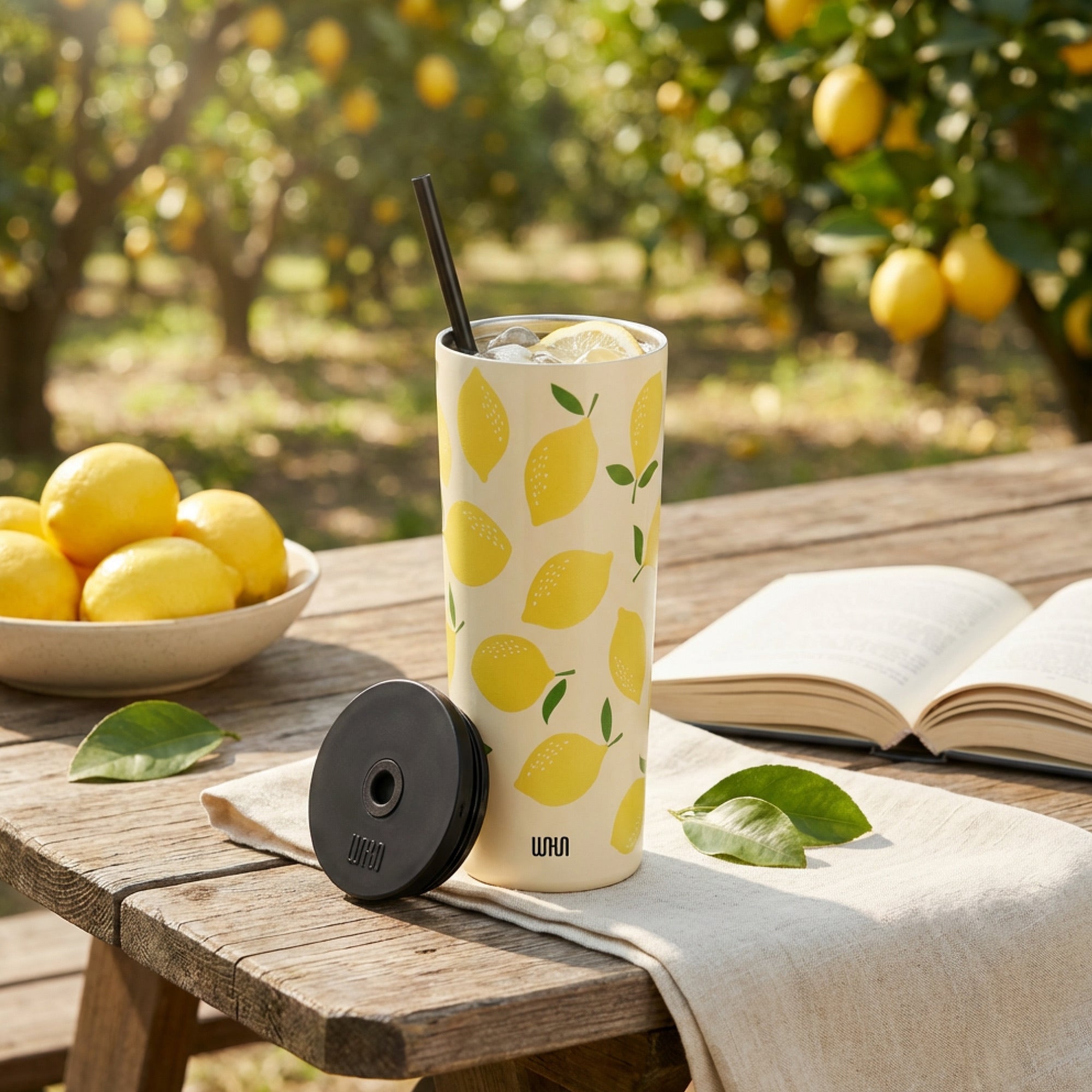 Lemons Tumbler - 24 oz
