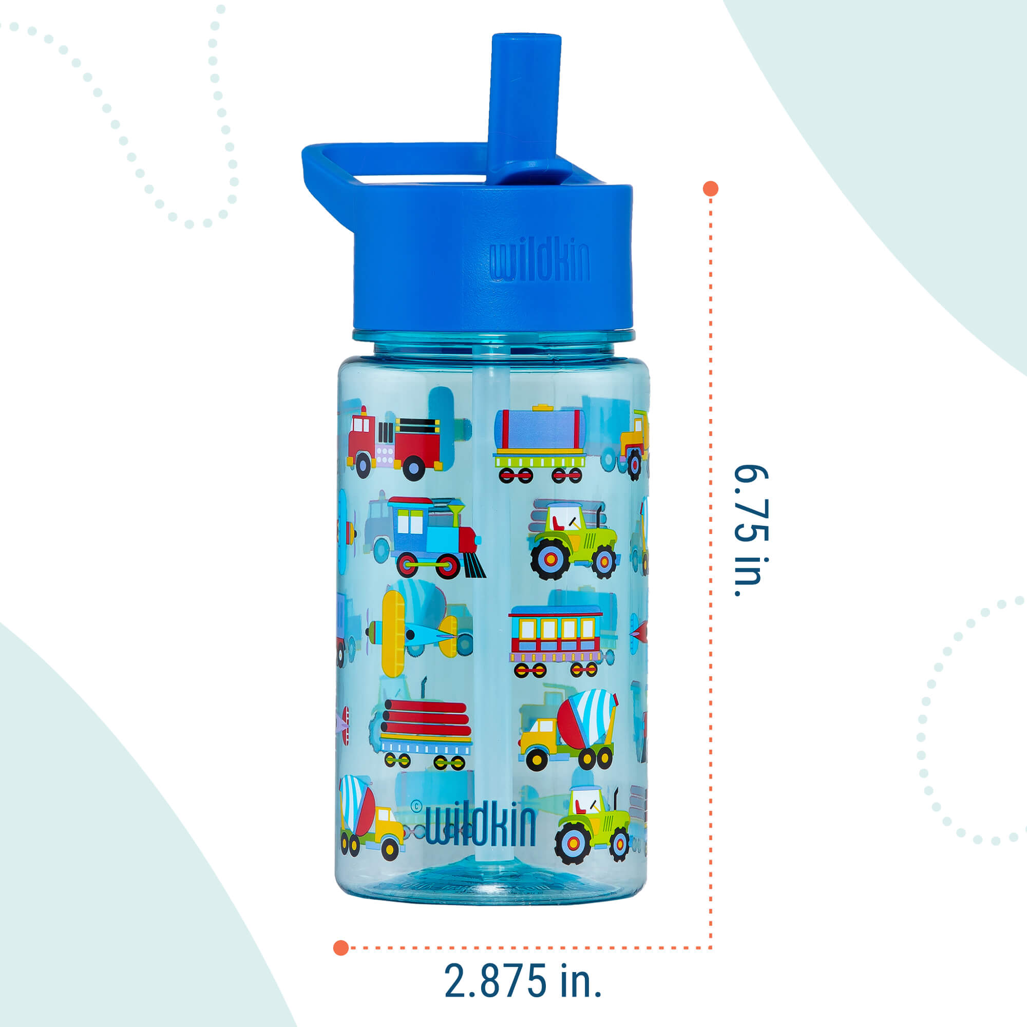 Trains, Planes & Trucks Tritan Water Bottle
