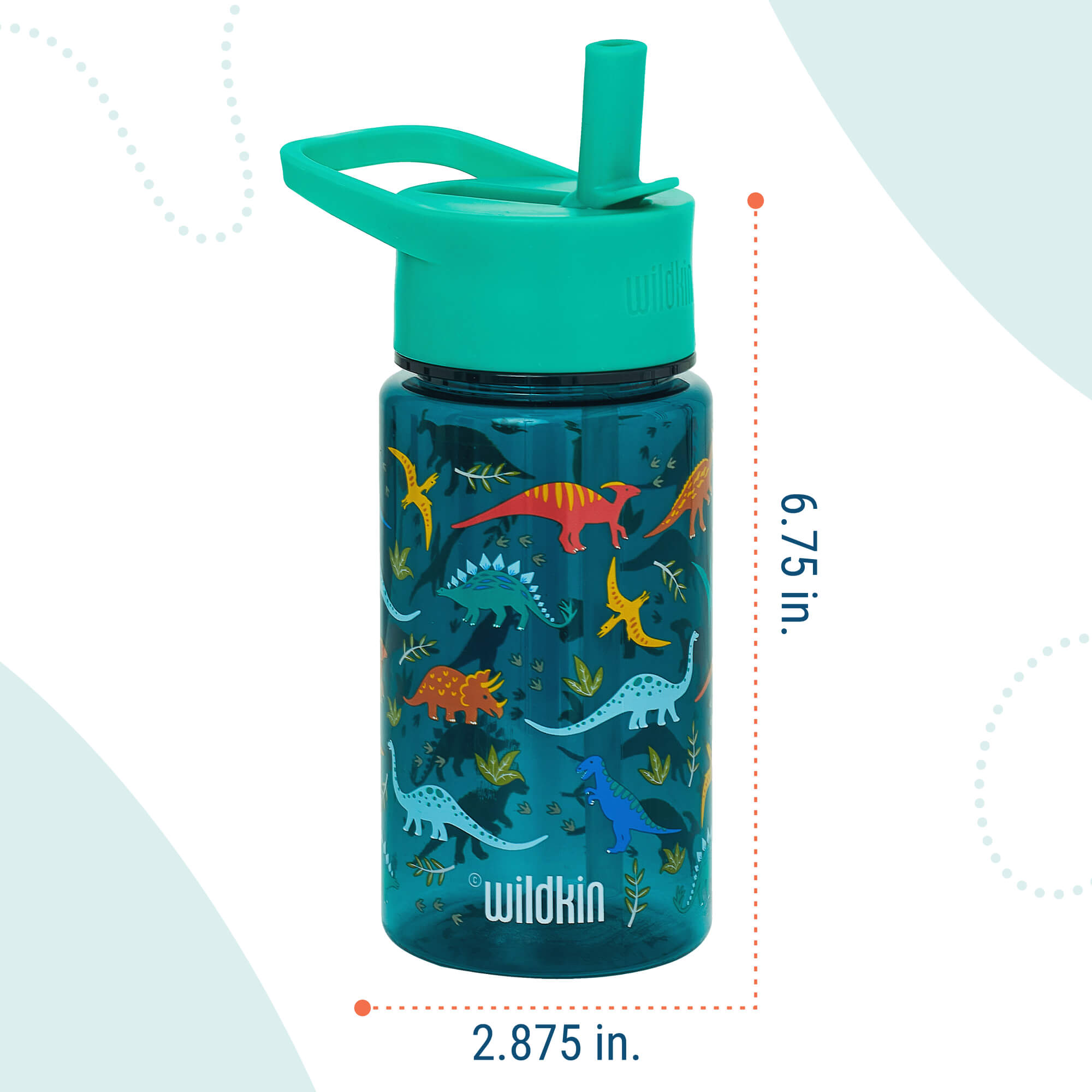 Jurassic Dinosaurs Tritan Water Bottle