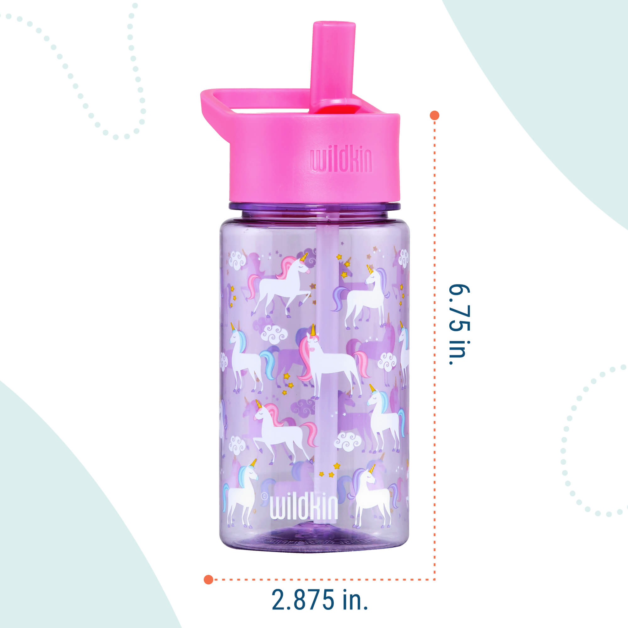 Unicorn Tritan Water Bottle