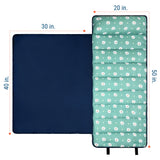 Daisy Dots Microfiber Kids Nap Mat