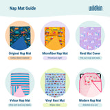 Daisy Dots Microfiber Kids Nap Mat
