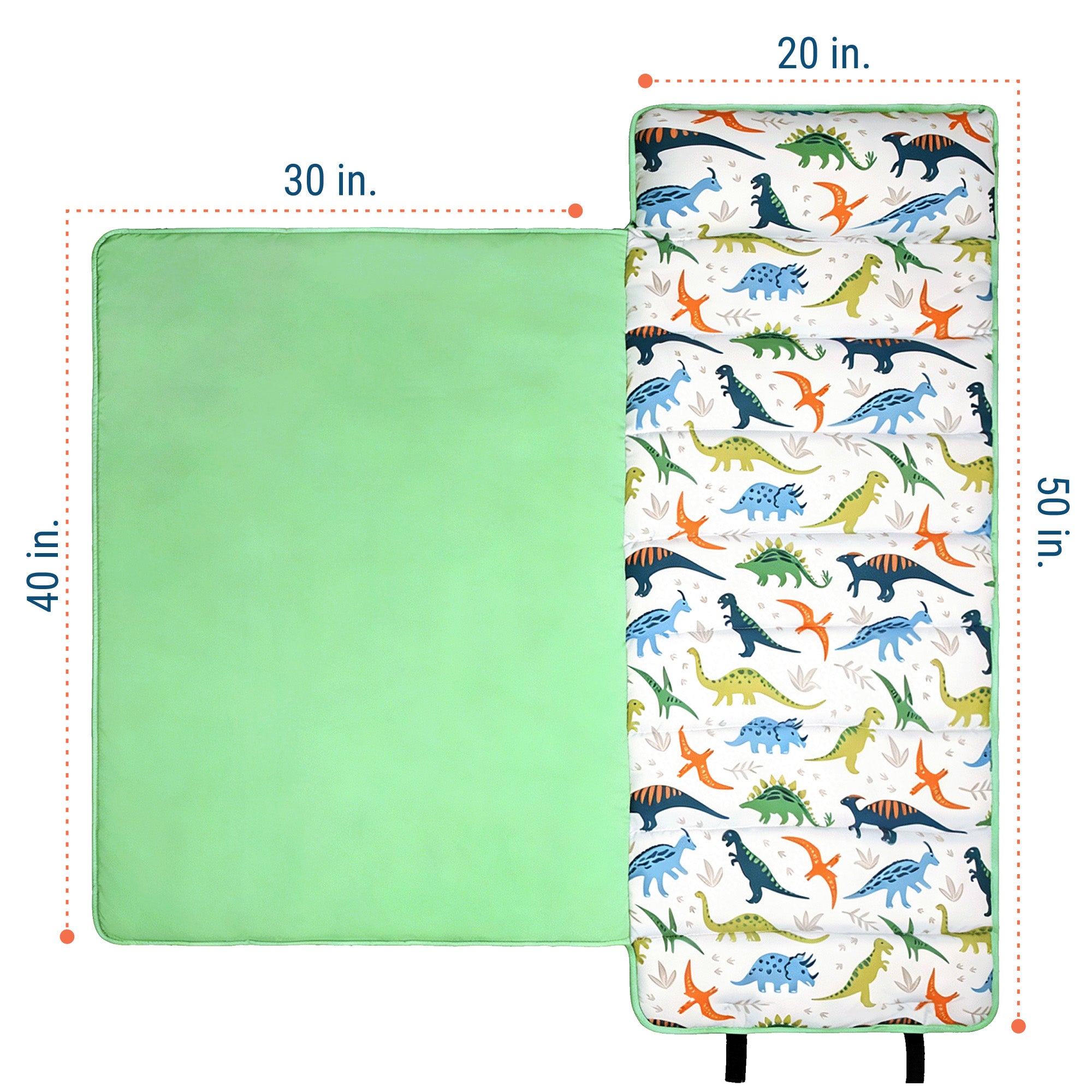 Dinosaur Adventures Microfiber Kids Nap Mat