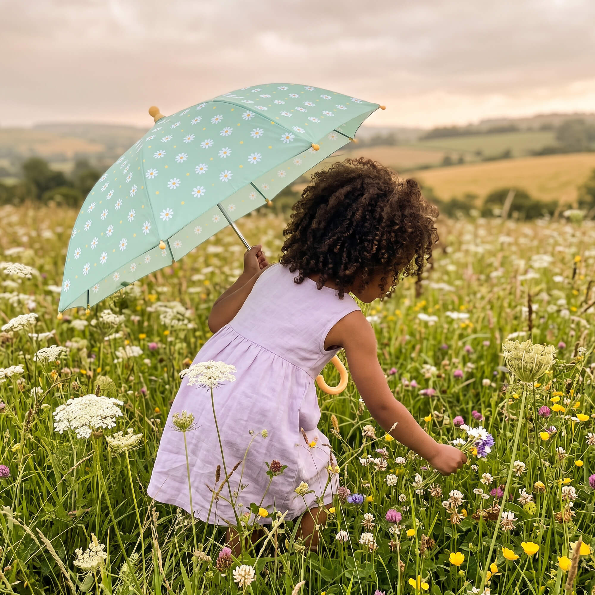 Daisy Dots Umbrella