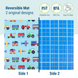 Trains, Planes & Trucks 70" x 59" Play Mat