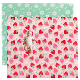 Strawberry Patch 70" x 59" Play Mat