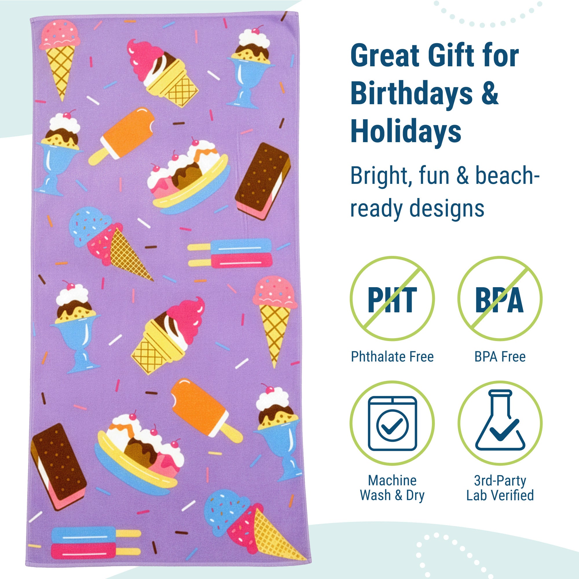 100% Cotton Beach Towel