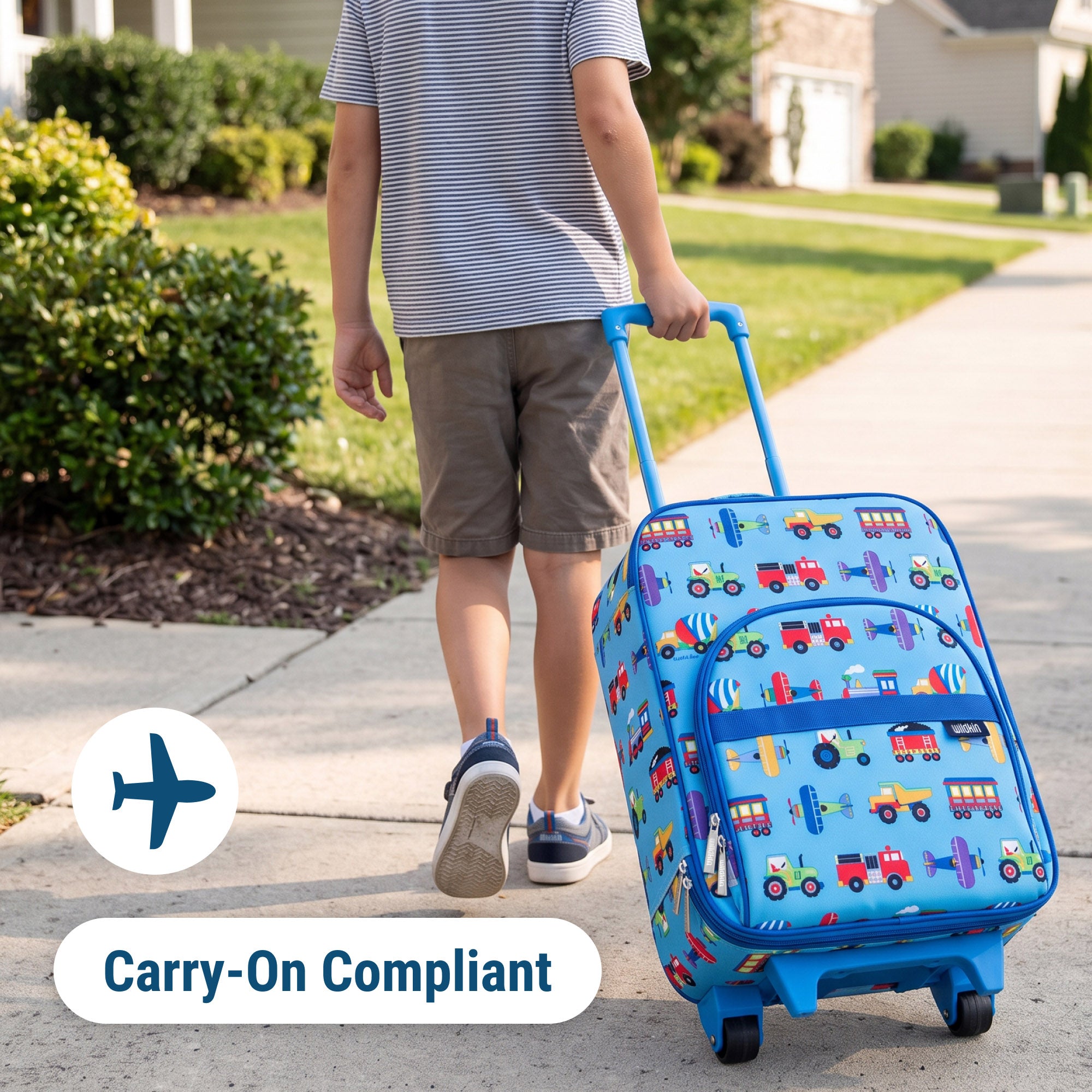 Trains, Planes & Trucks Suitcase
