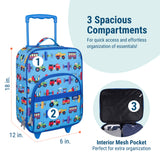 Trains, Planes & Trucks Suitcase