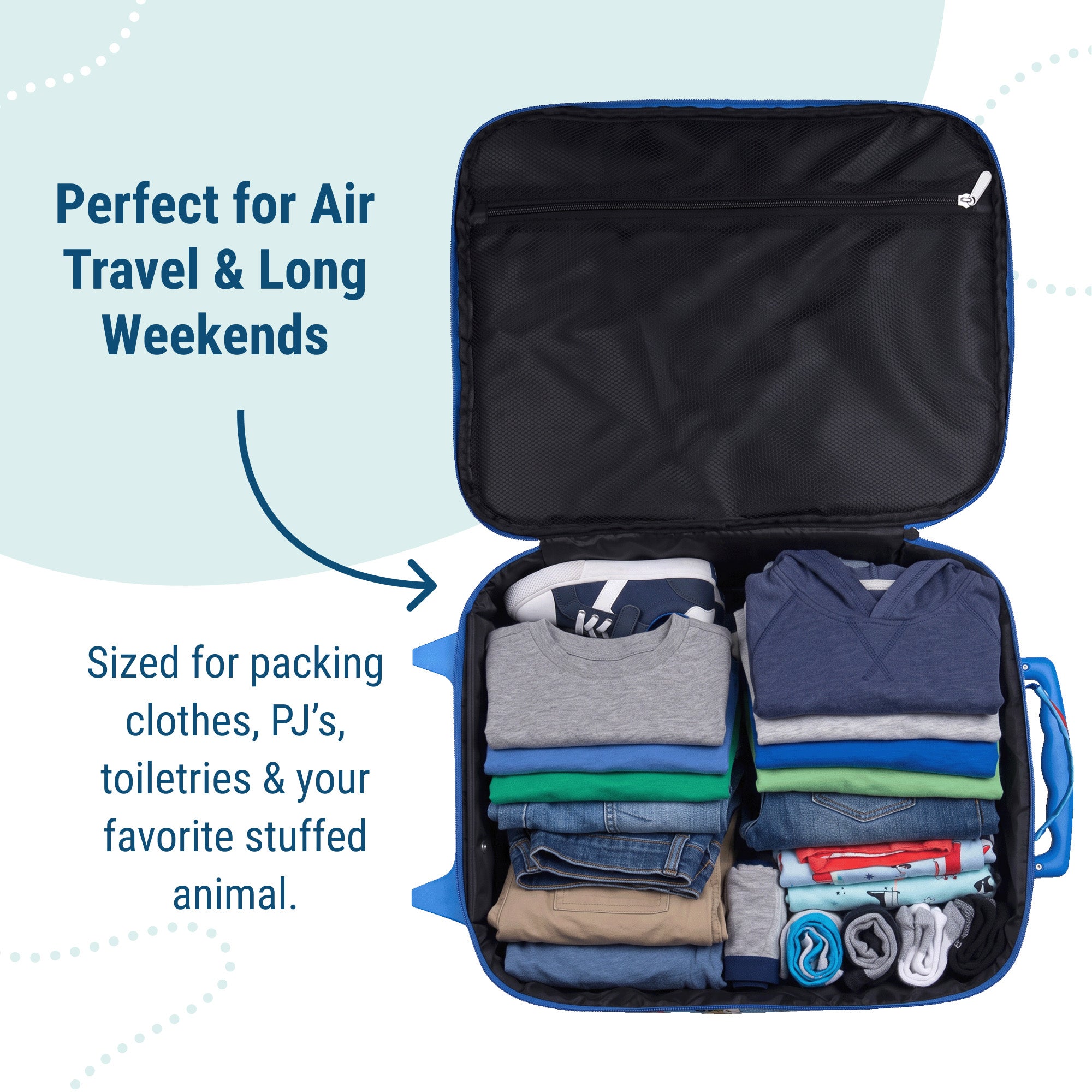 Trains, Planes & Trucks Suitcase
