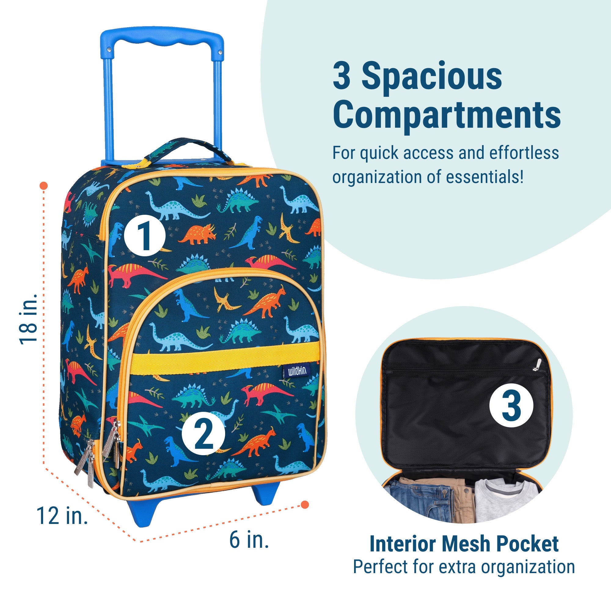 Jurassic Dinosaurs Suitcase