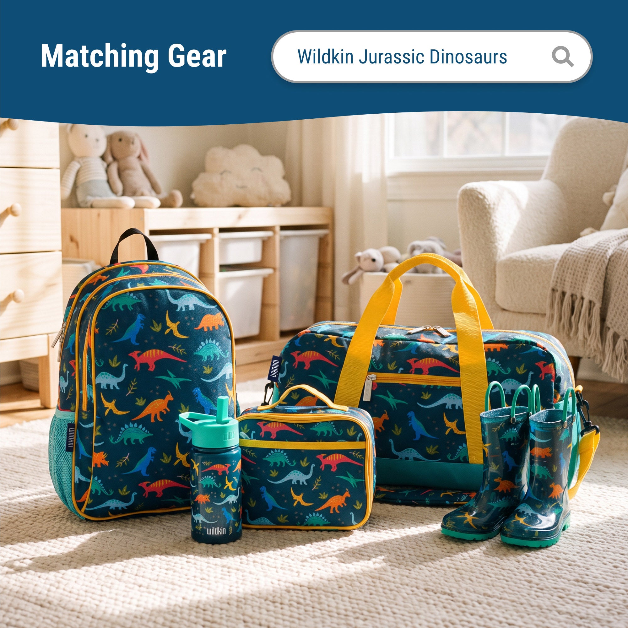 Jurassic Dinosaurs Suitcase