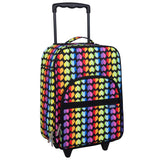 Rainbow Hearts Suitcase