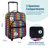 Rainbow Hearts Suitcase