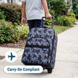 Black Camo Suitcase