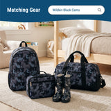 Black Camo Suitcase