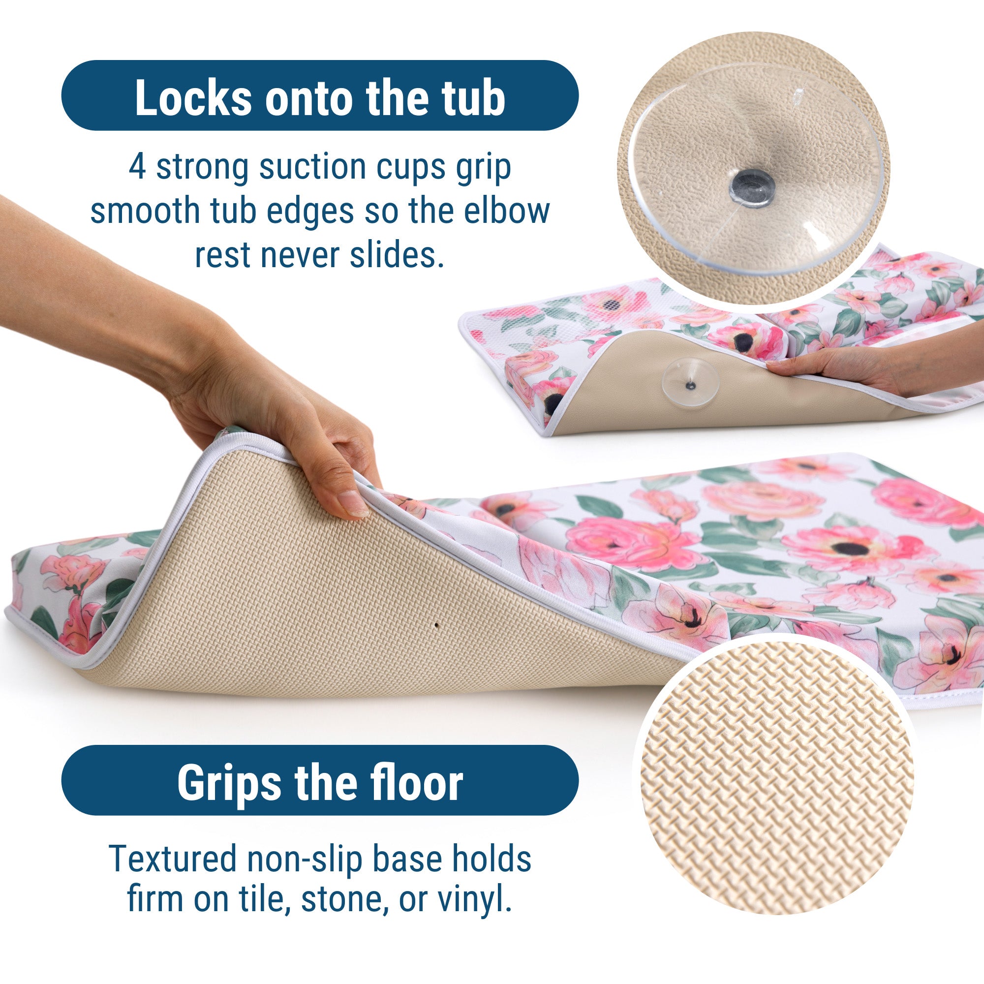 Love Blossoms Bath Kneeler