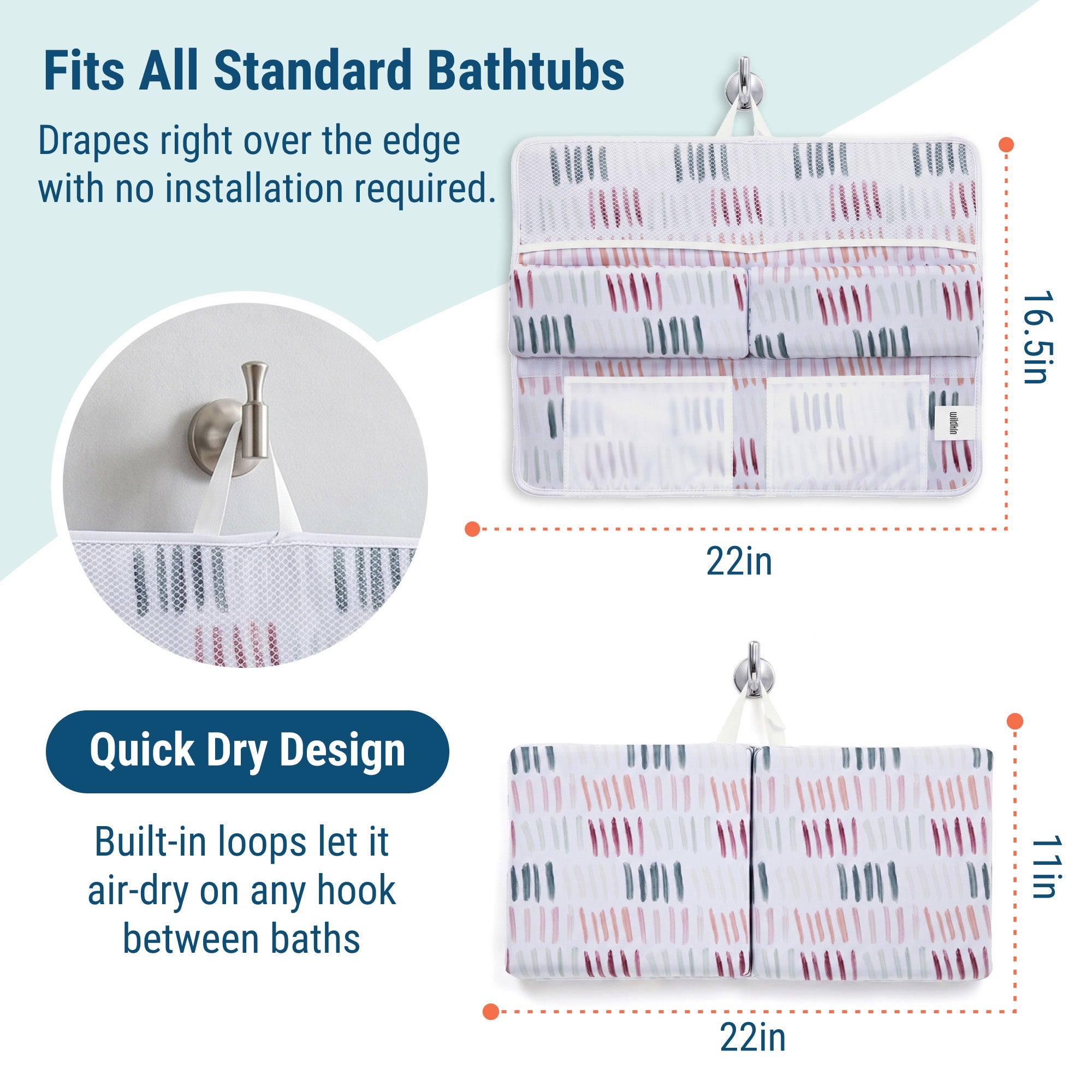 Dashes Bath Kneeler