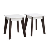 Arts & Crafts Table Stools (2) - Espresso