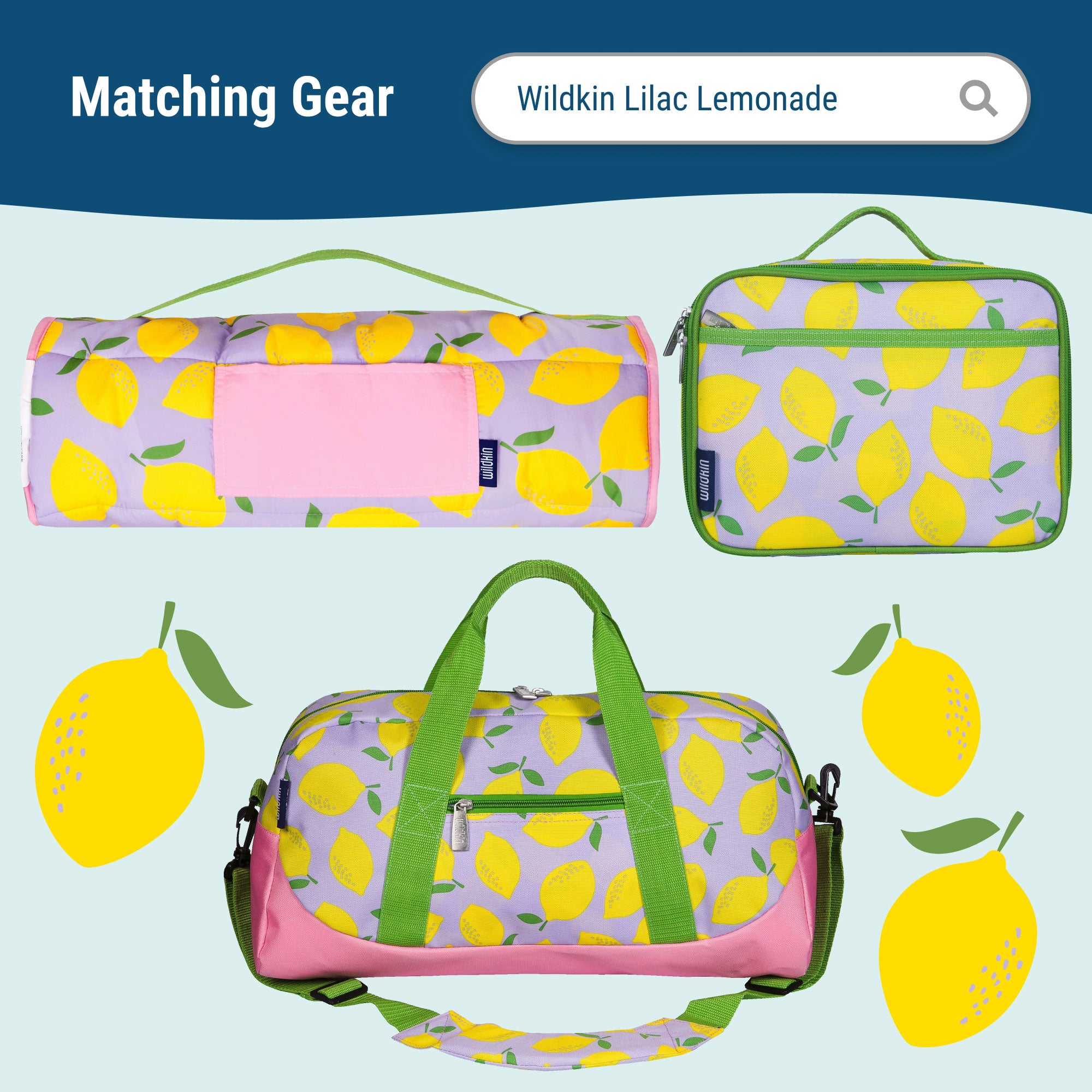 Lilac Lemonade 15 Inch Backpack