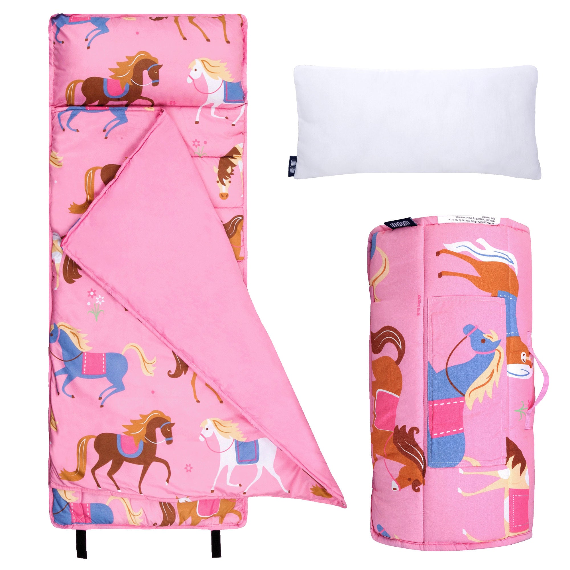 Horses Microfiber Kids Nap Mat