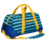Blue Stripes Overnighter Duffel Bag