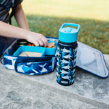 Sharks 18 oz Steel Water Bottle