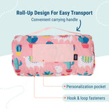 Llamas and Cactus Pink Original Nap Mat