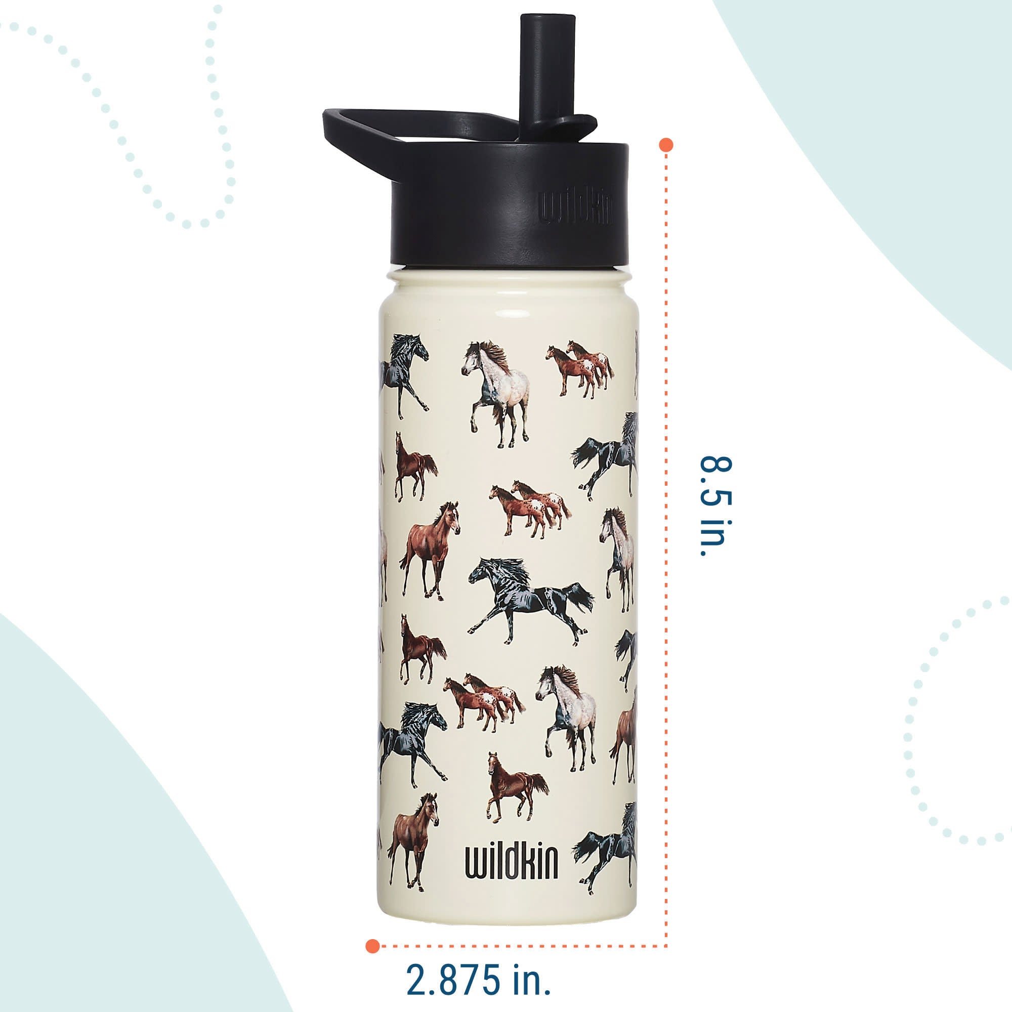 Horse Dreams 18 oz Steel Water Bottle