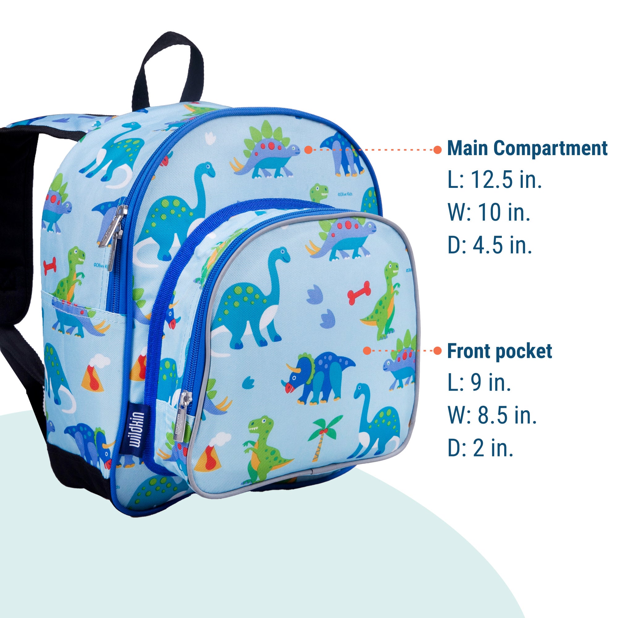 Dinosaur Land 12 Inch Backpack