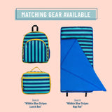 Blue Stripes 12 Inch Backpack