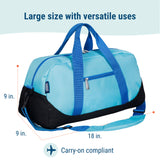 Aqua Overnighter Duffel Bag