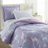 Unicorn 100% Cotton Flannel Pillow Cases - 2 pack