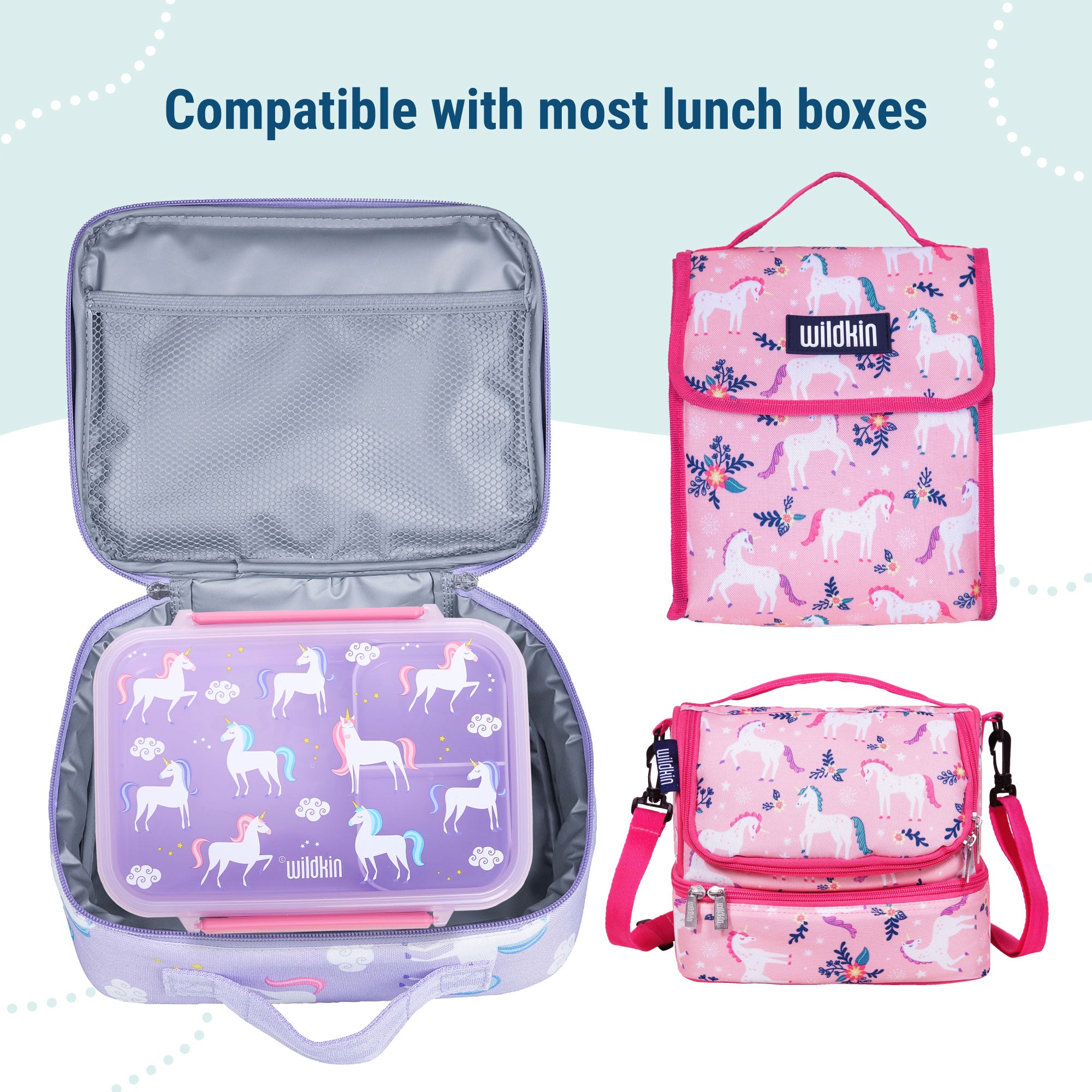 Unicorn Reusable Food Container Bento Box