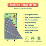 Wild Animals Microfiber Toddler Nap Mat