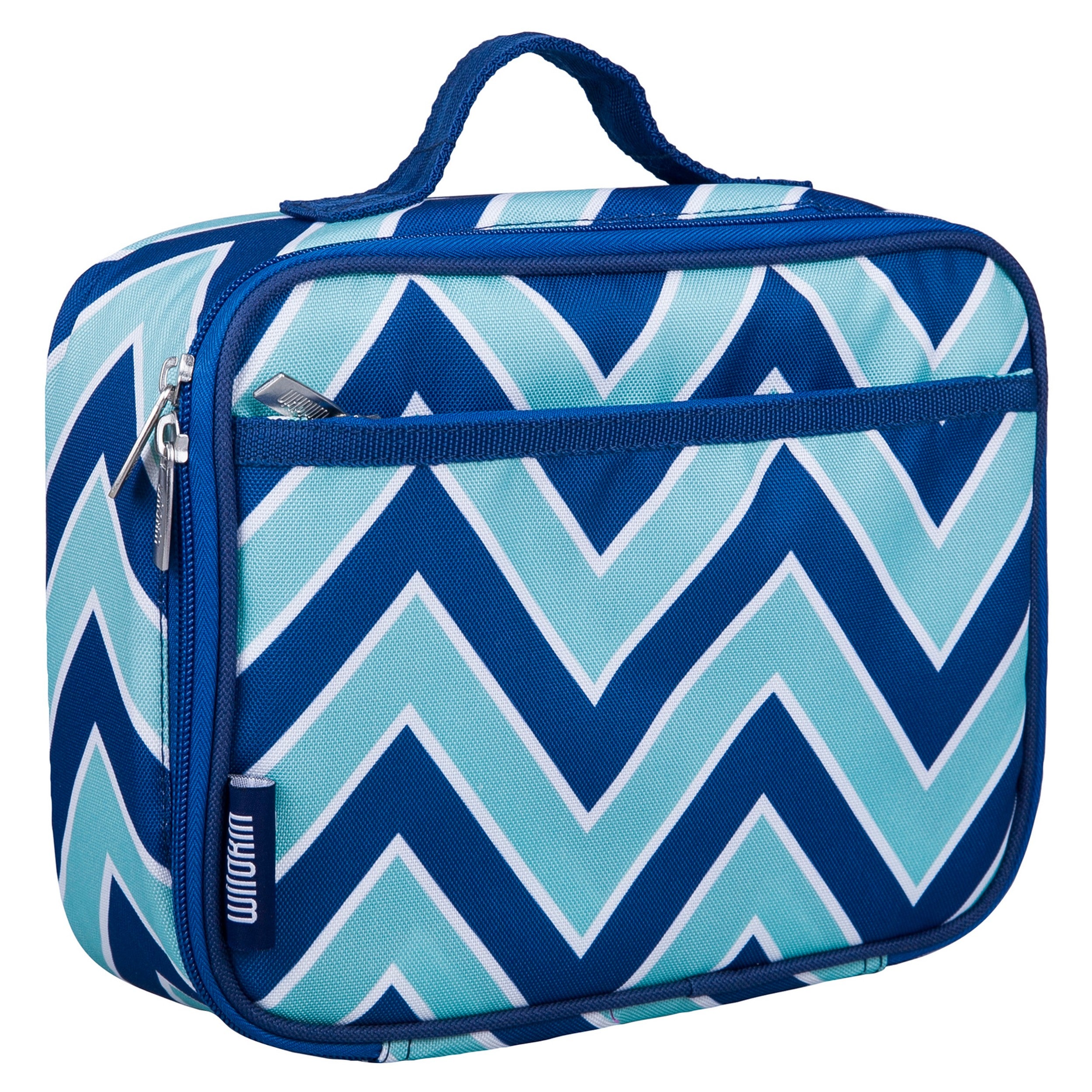 Chevron Blue Lunch Box