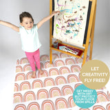 Baby Splat Mat - Boho Rainbow