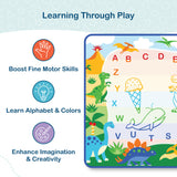 Dinosaur Land Doodle Mat