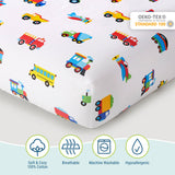 Trains, Planes & Trucks 100% Cotton Sheet Set - Toddler