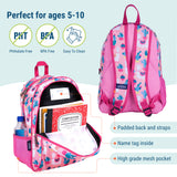 Llamas and Cactus Pink 15 Inch Backpack