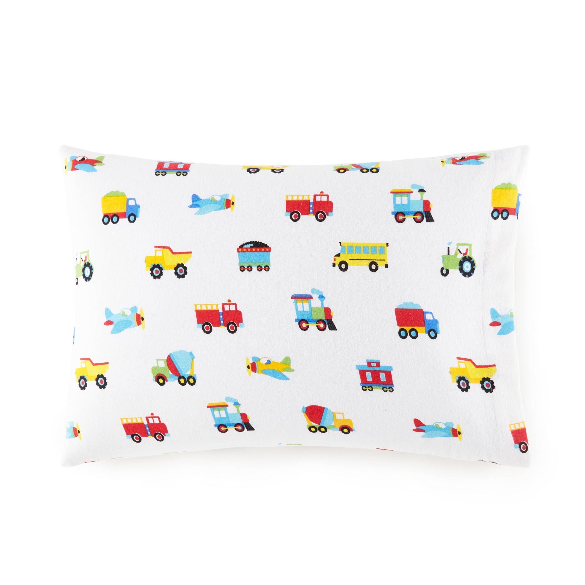 Trains Planes & Trucks 100% Cotton Flannel Sheet Set
