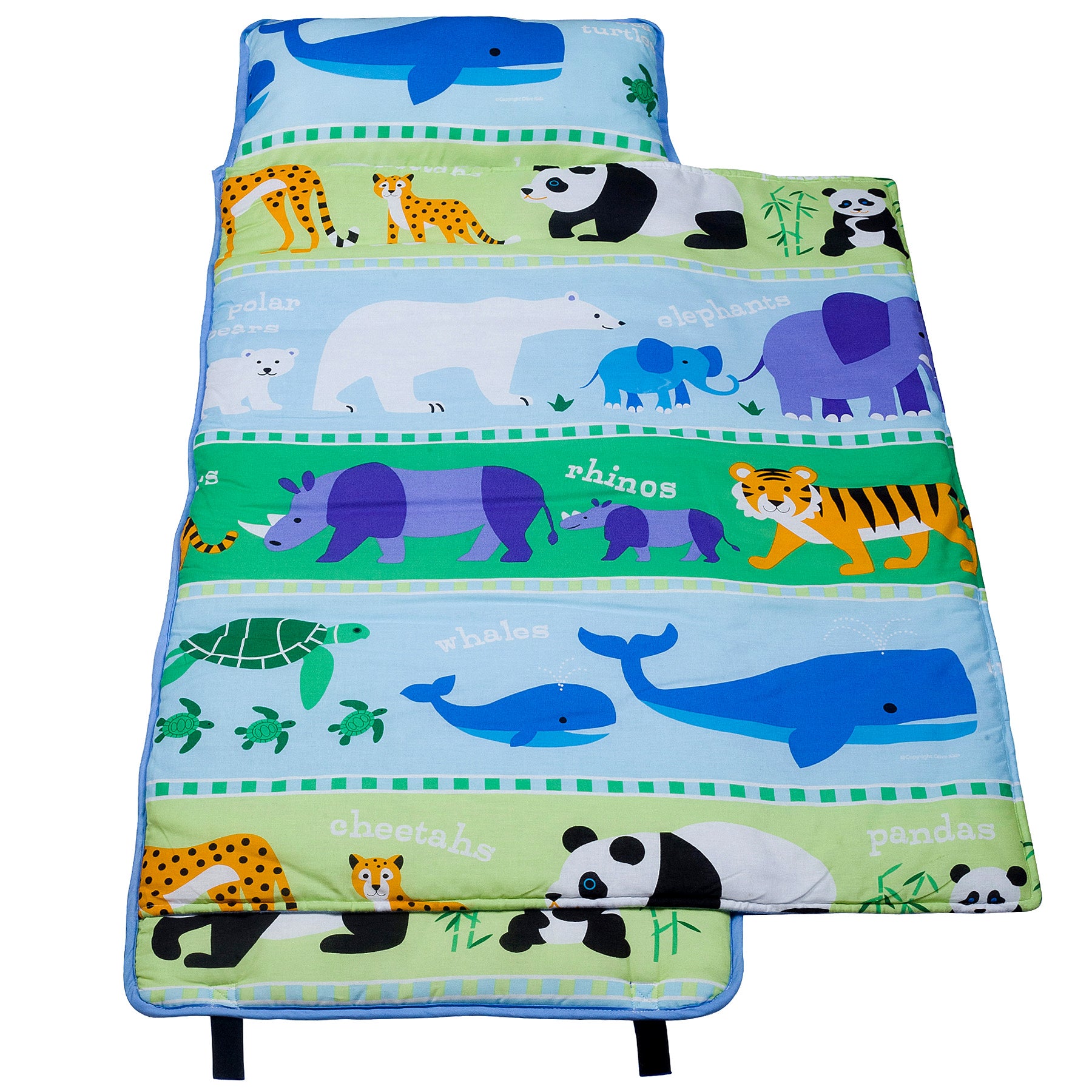 Endangered Animals Cotton Nap Mat