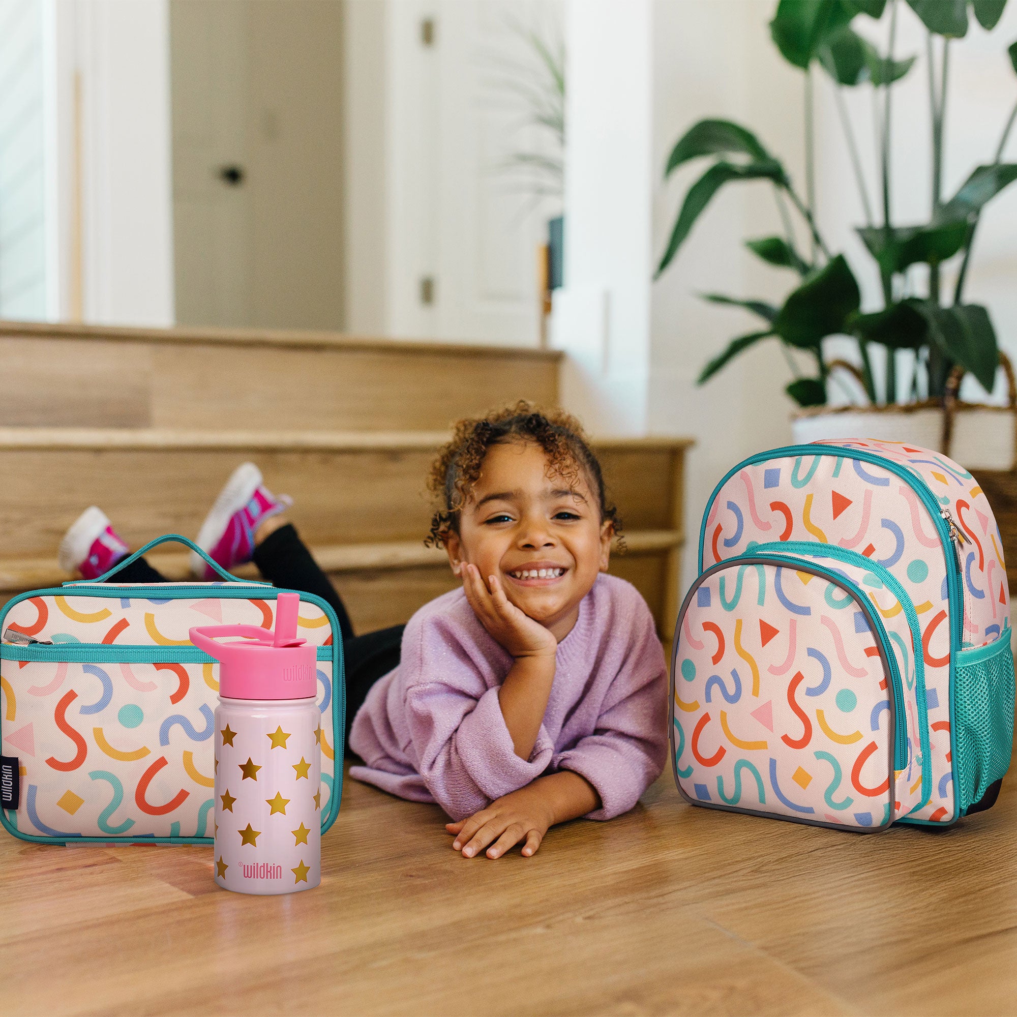 Confetti Peach 12 Inch Backpack