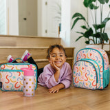 Confetti Peach 12 Inch Backpack